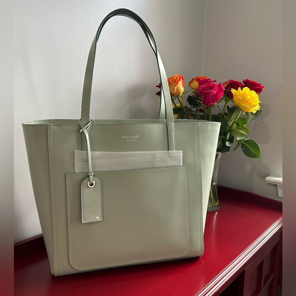 Kate Spade Lalena Large Pocket Tote - Light Pist